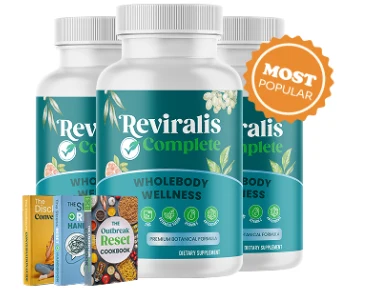 Reviralis Complete advanced package, 3 bottles with 3 free e-books